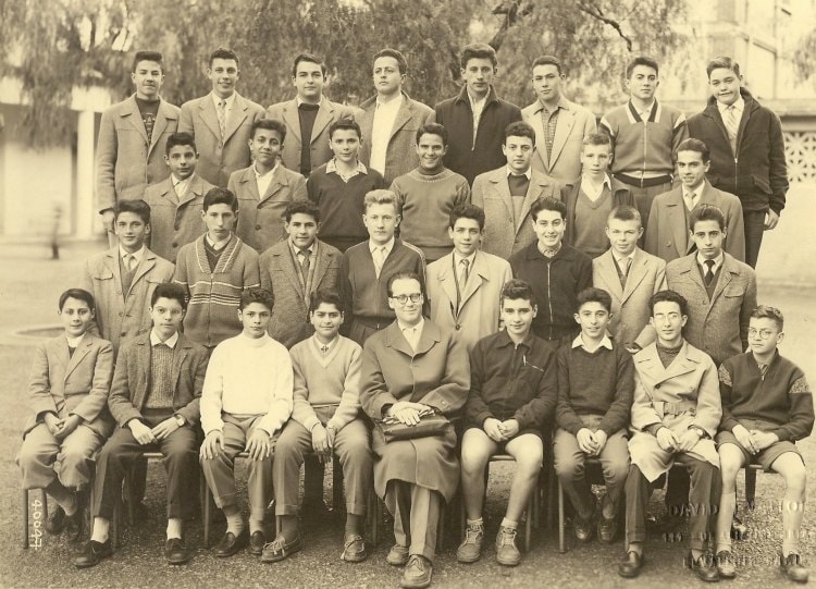 1956 - Troisième B - Lamoricière