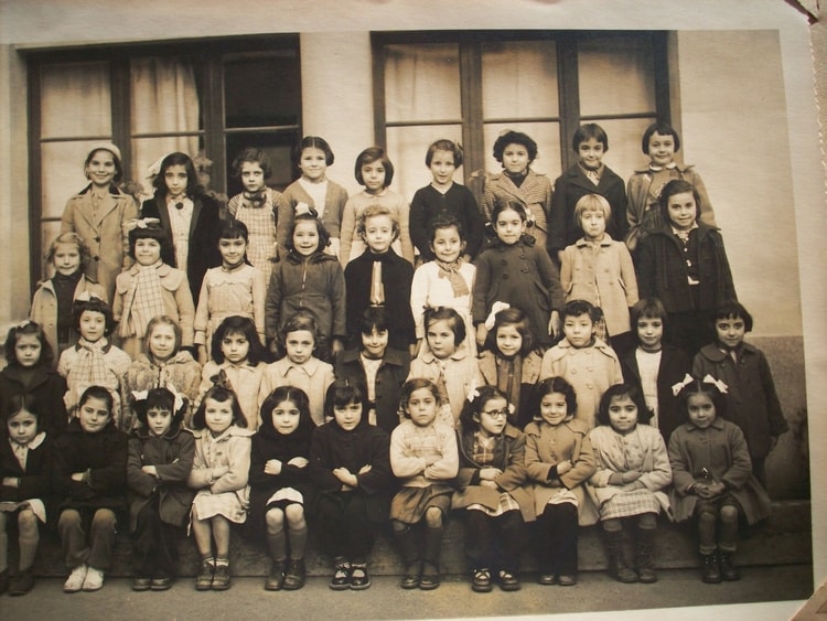 1951 - Cours préparatoire  - Ecole jules renard