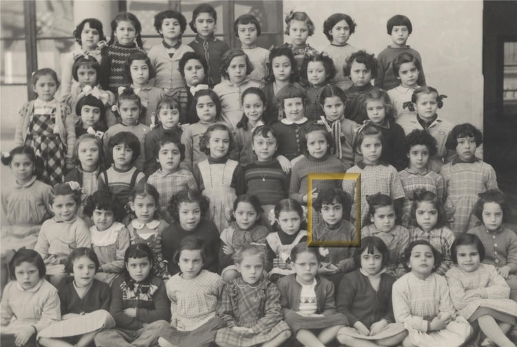 1953 - Cours préparatoire - Ecole jules renard