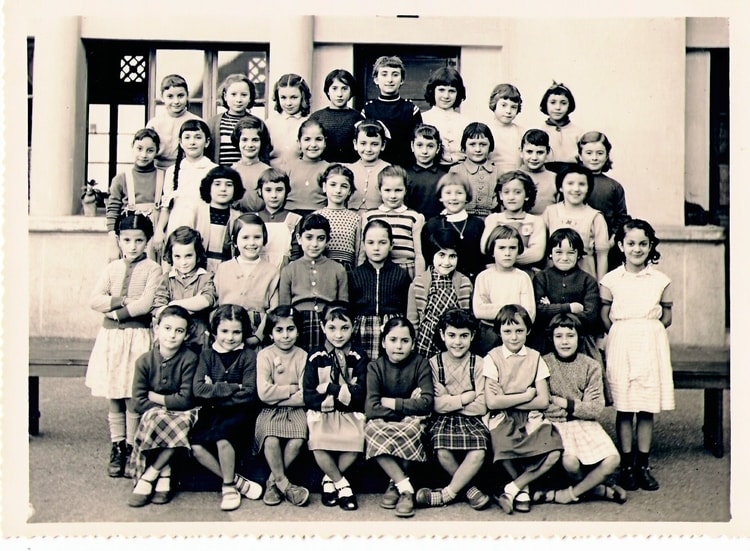 1956 - ORAN (Algérie) CE1 - Ecole jules renard
