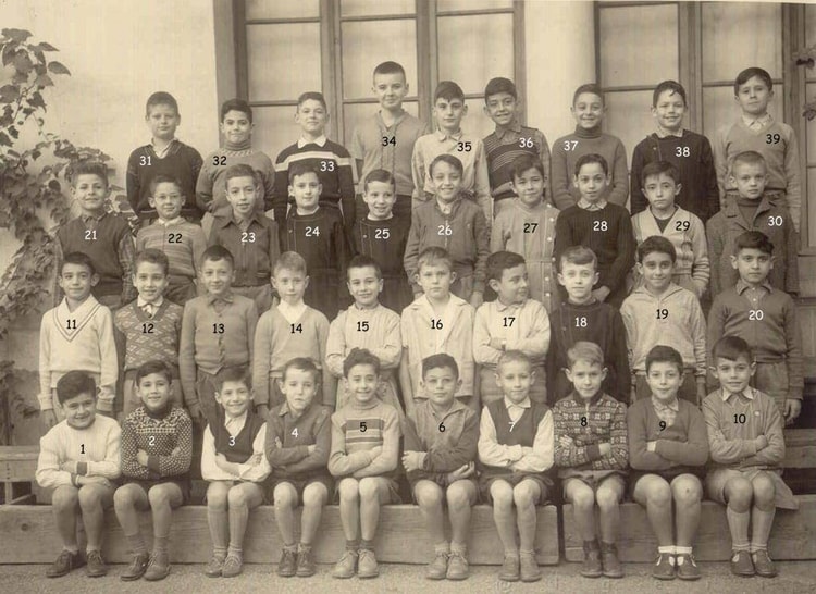 1956 - CE1 - Ecole jules renard