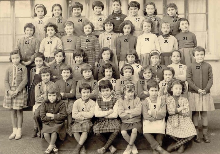1958 - Cours élémentaire - Ecole jules renard