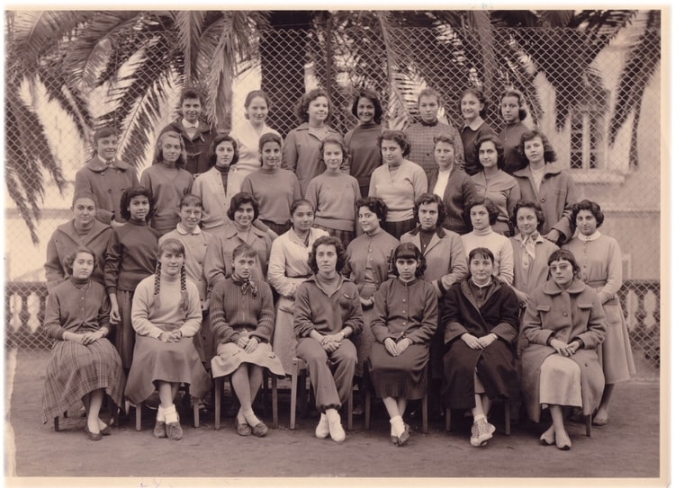 1957 - 3ieme B4 - Lycée stéphane gsell