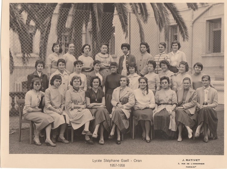 1958 - 1ère - Lycée stéphane gsell