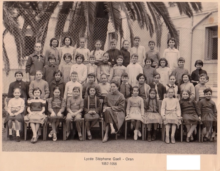 1958 - 6eme3 - Lycée stéphane gsell
