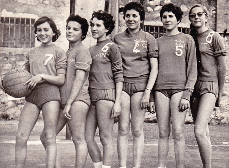 1959 - Equipe basket minimes - Lycée stéphane gsell