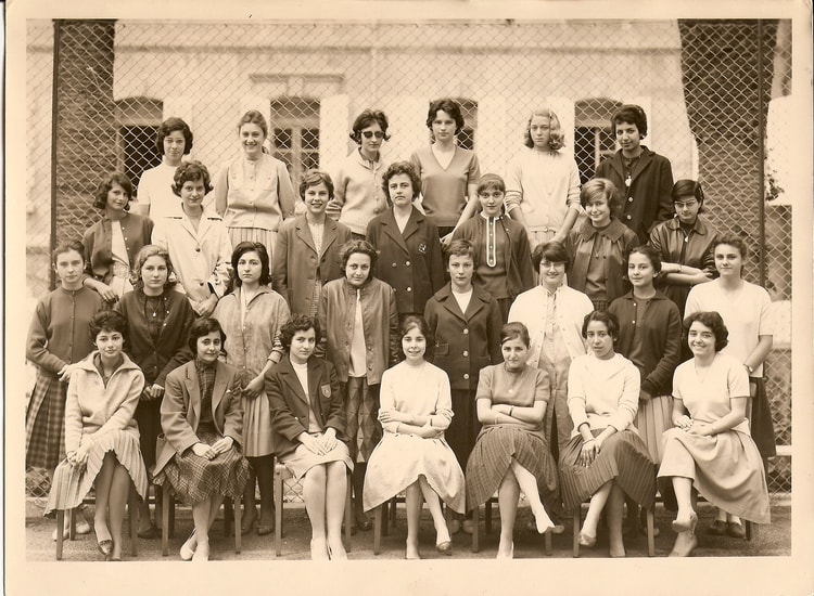 1960 - Seconde A' C M1 - Lycée stéphane gsell