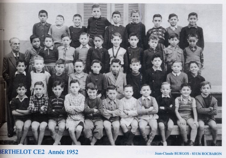 1952 - CE2 - Ecole berthelot