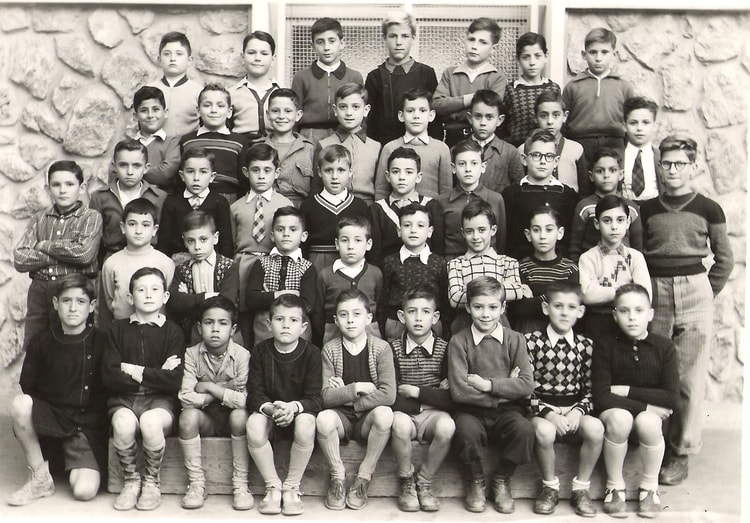 1953 - CM1, Berthelot, Oran, 1952/1953 - Ecole berthelot
