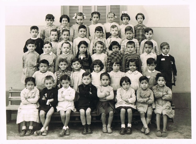 1954 - Maternelle 1954-1955 - Ecole berthelot