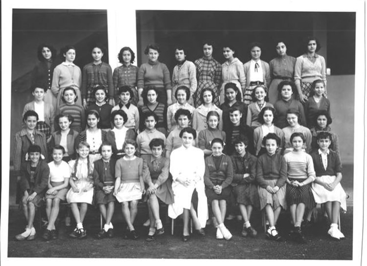 1952 - Classe de 6°4 - Collège moderne de jeunes filles ali chekkal
