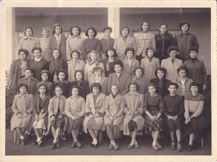 1954 - 4°4 - Collège moderne de jeunes filles ali chekkal