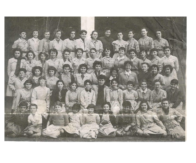 1954 - 6ème 4 (1954/55) - Collège moderne de jeunes filles ali chekkal