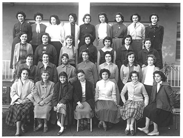 1955 - 3°4 - Collège moderne de jeunes filles ali chekkal