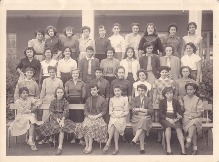 1955 - 4°3 - Collège moderne de jeunes filles ali chekkal