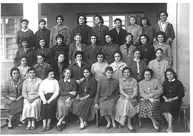 1956 - Seconde 2 - Collège moderne de jeunes filles ali chekkal