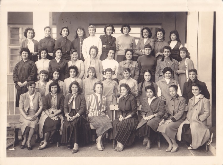 1957 - 2°3 - Collège moderne de jeunes filles ali chekkal