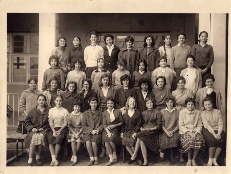 1958 - 5ème 1 - Collège moderne de jeunes filles ali chekkal