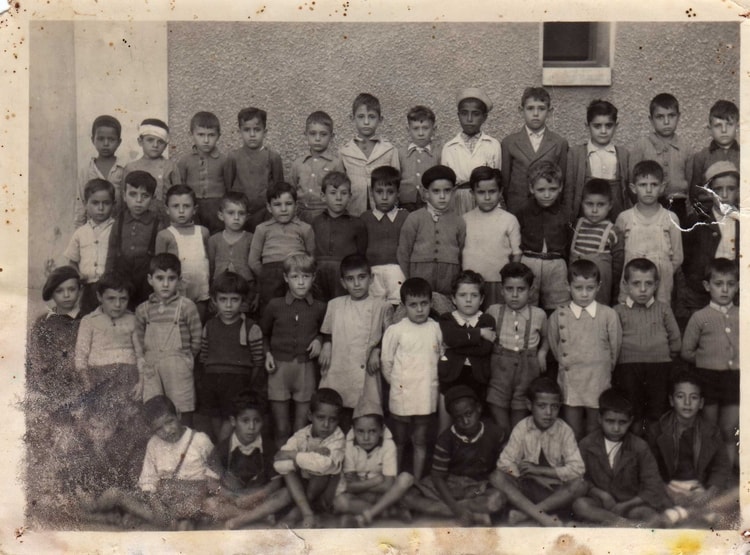 1946 - Cours elementaire 1ere annee - Ecole de maraval