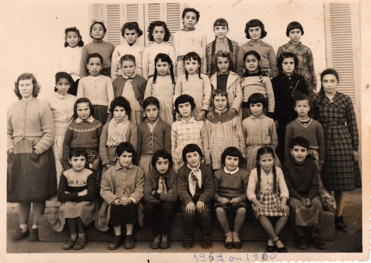 1959 - Ce1 ou Ce2 - Ecole de maraval