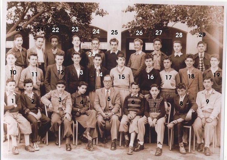 1953 - Ardaillon - classe de 2ème commerciale - Cllege moderne ardaillon