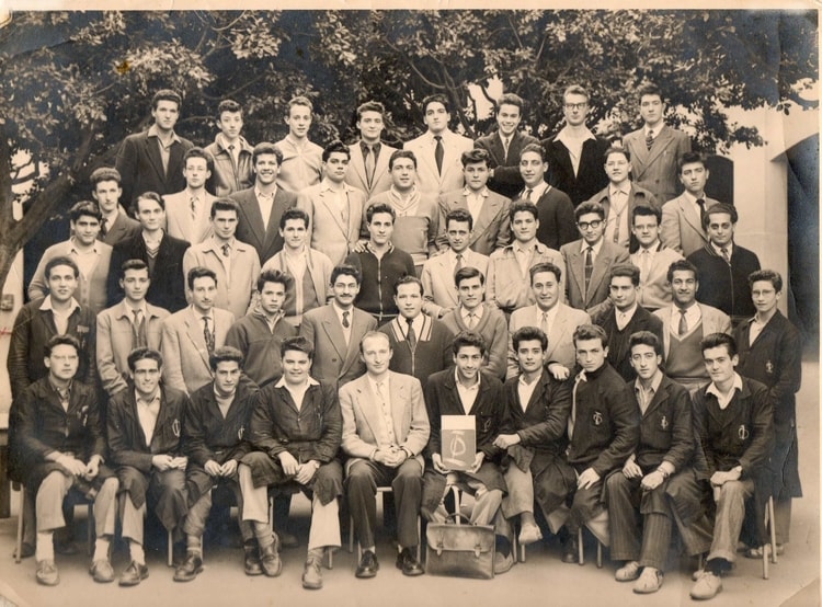 1954 - Classe philo - Cllege moderne ardaillon