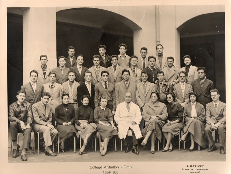 1954 - Classe philo - Cllege moderne ardaillon