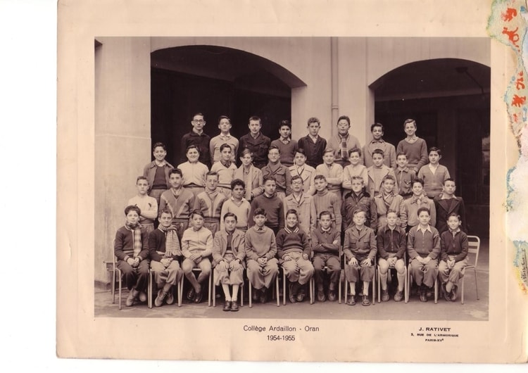 1954 - 5ième 5 - Cllege moderne ardaillon