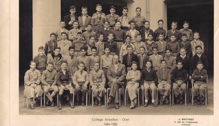 1954 - 5ème2 - Cllege moderne ardaillon