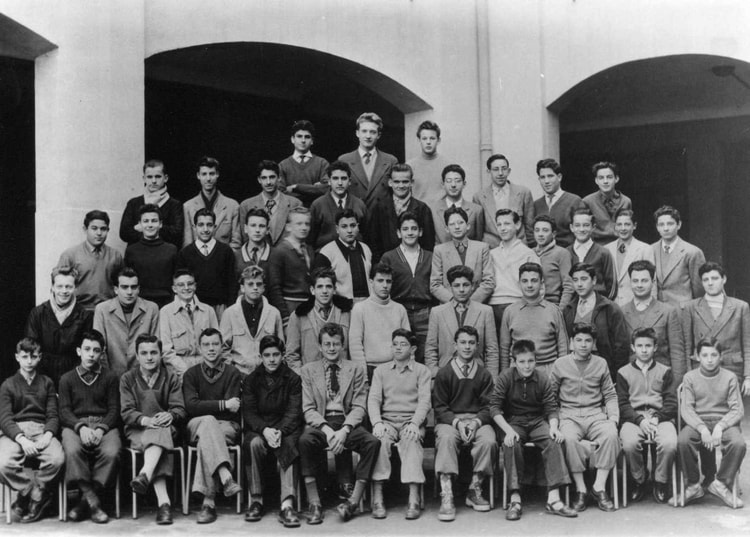 1955 - 1ère M.1 - Cllege moderne ardaillon