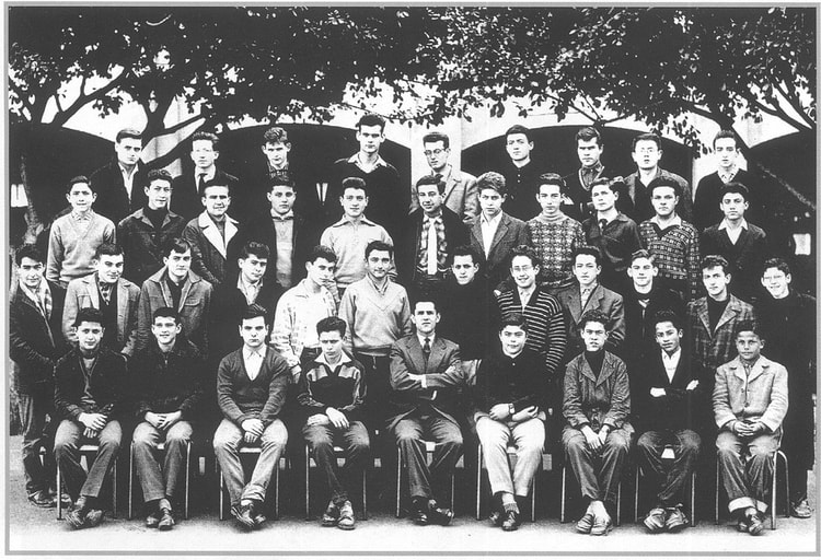 1957 - 3ième  - Cllege moderne ardaillon