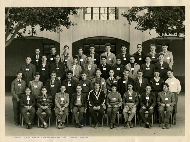 1958 - 3emeM1 57/58 - Cllege moderne ardaillon