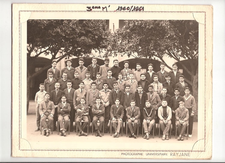 1961 - ARDAILLON 3eme M' 1960/1961 - Cllege moderne ardaillon