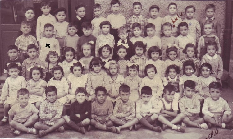 1950 - Classe de CP (Madame Rocca-Serra) - Jean mace