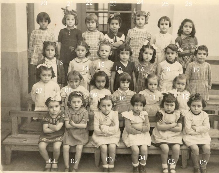 1947 - 1946/47 MATERNELLE Moyenne Section - Edgard quinet