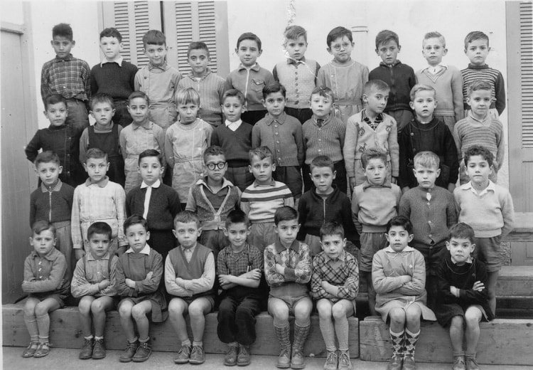 1955 - Cours élémentaire 1ère année - Edgard quinet