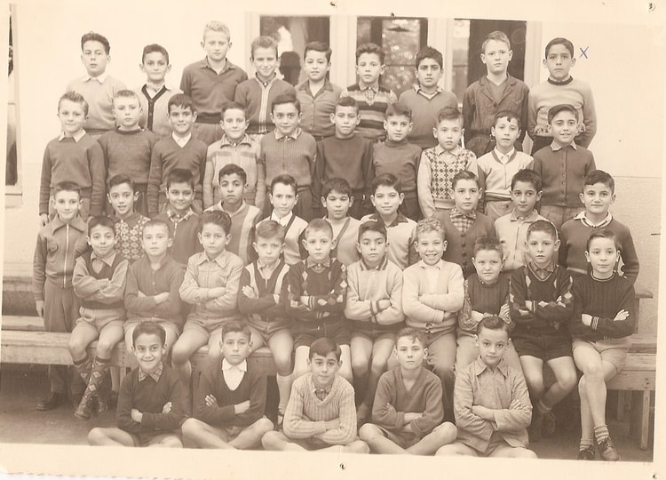 1956 - Ecole Edgard Quinet CM1 - Edgard quinet