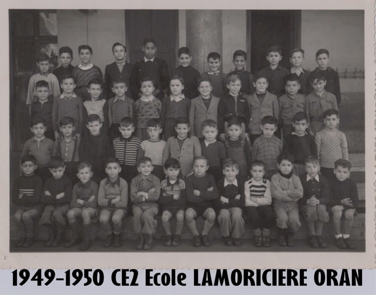 1950 - CE2 - Ecole lamoricière