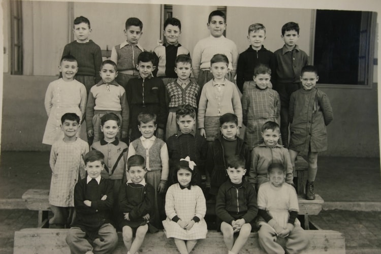 1952 - Classe de Mr. Llobrégat - Ecole lamoricière