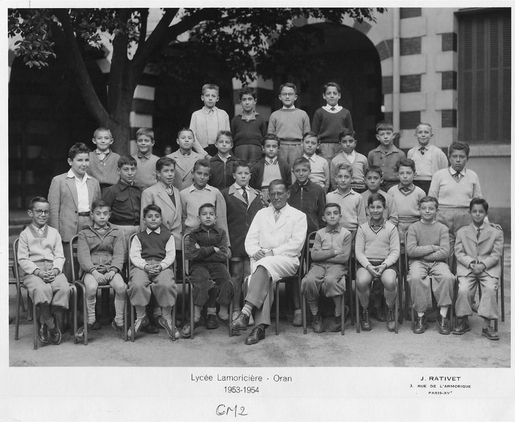 1954 - 7ème 3 (CM2) - Ecole lamoricière