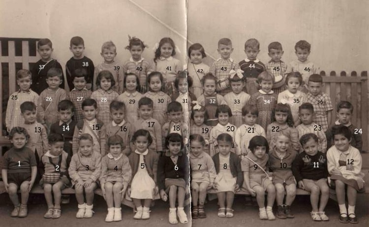 1954 - Ecole maternelle. - Ecole lamoricière