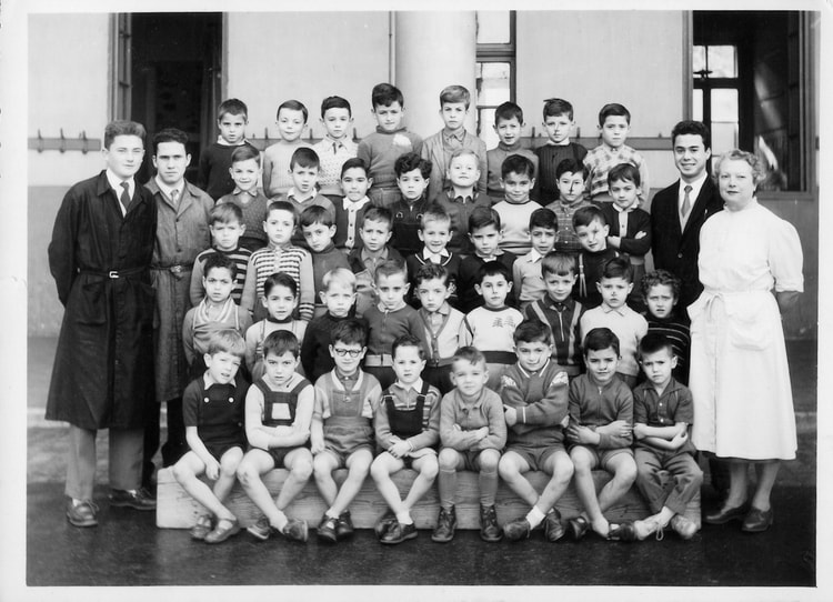 1955 - CP - Ecole lamoricière