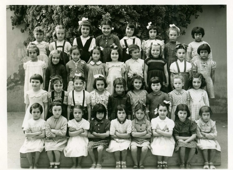 1953 - CP - Ecole d'eckmül