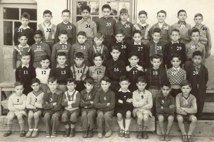 1953 - Cours moyen 2ème année - Ecole primaire de delmonte