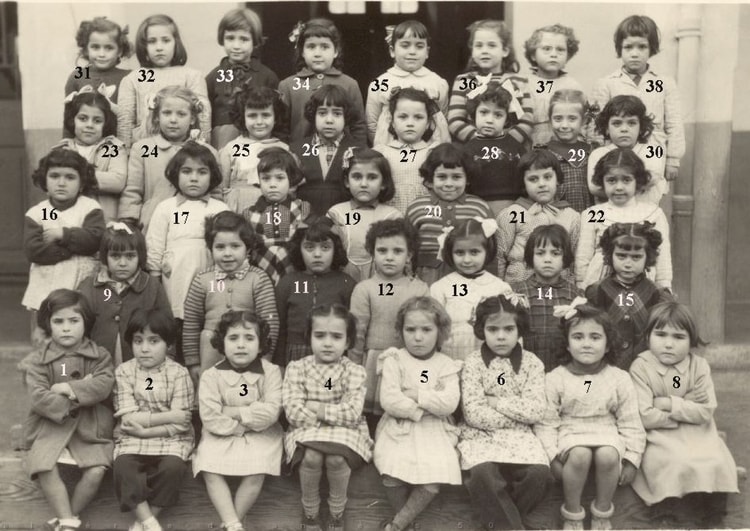 1954 - Ecole filles delmonte - Ecole primaire de delmonte