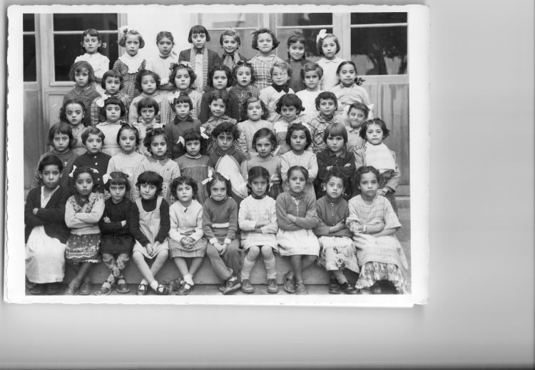 1955 - CE.1 - Ecole primaire de delmonte