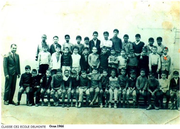 1966 - Ce2 - Ecole primaire de delmonte