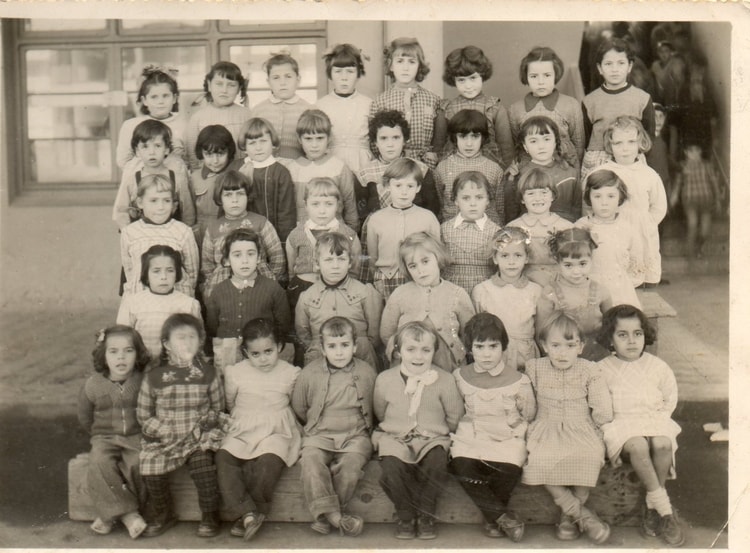 1957 - Cp  - Ecole claude bernard - les castors