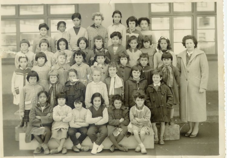 1959 - Madame Benchimol - Ecole claude bernard - les castors