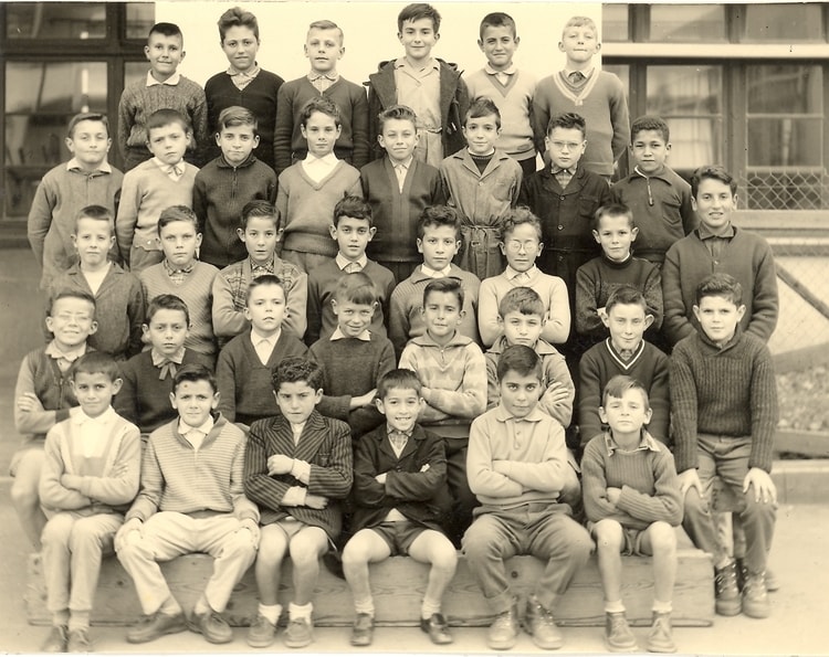 1960 - CM2 - Ecole claude bernard - les castors